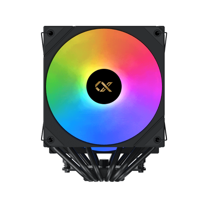 Cooler Xigmatek AK6 Dual aRGB con pantalla LED