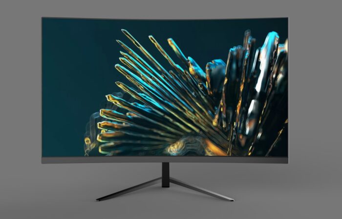 Monitor Gamer Curvo Led 24" 165hz Ips Sin Marco Hdmi Dp 1080