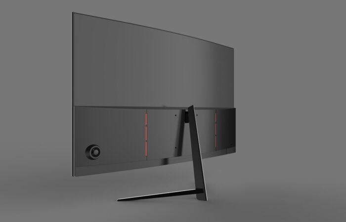 Monitor Gamer Curvo Led 24" 165hz Ips Sin Marco Hdmi Dp 1080