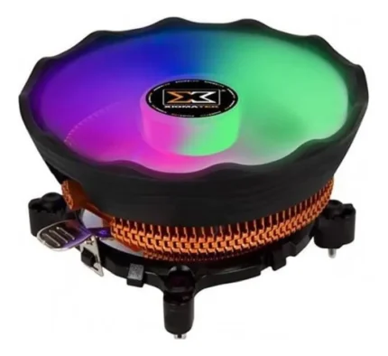 Fan Cooler Disipador Xigmatek Apache Plus Rgb 12cm Negro