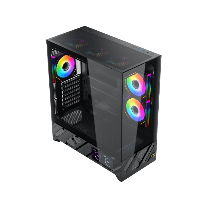 Gabinete Gamer Xigmatek Alphard Pro 6 Fan ARGB LCD