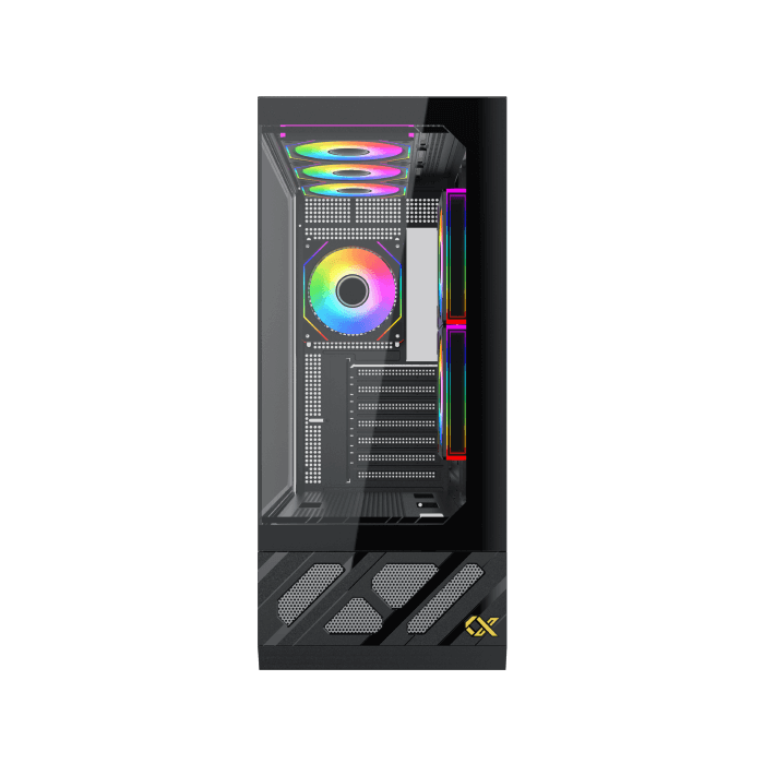 Gabinete Gamer Xigmatek Alphard Pro 6 Fan ARGB LCD
