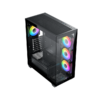 Gabinete Gamer Xigmatek Blast con 4 Fanes ARGB