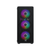 Gabinete Gamer Xigmatek Duo X con 4 Fanes RGB