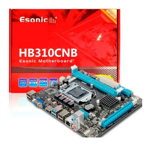 Motherboard Intel H310c Lga 1151 Hdmi Pci-e Nueva Ddr4