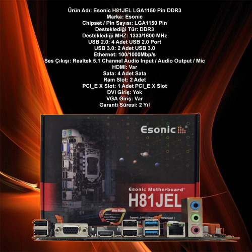 D_727198-MLU50432826435_062022-O.jpg Motherboard Intel H81 Lga 1150 Hdmi Pci-e Nuevas
