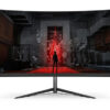 Monitor Gamer AMT Curvo Led 27" 165hz Ips Sin Marco Hdmi Dp