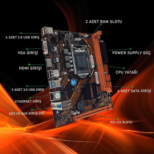 D_884507-MLU50432704887_062022-O.jpg Motherboard Intel H81 Lga 1150 Hdmi Pci-e Nuevas