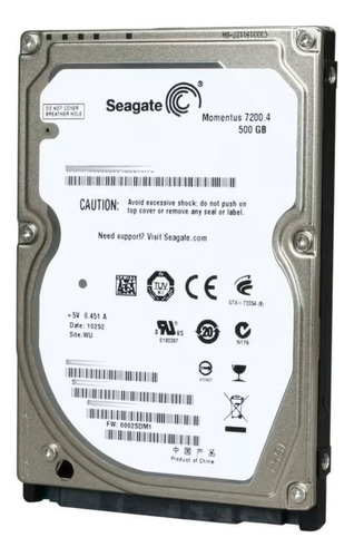 Disco Duro 500gb 7200rpm Con 1 Año Gtia 2.5   Notebook O Pc
