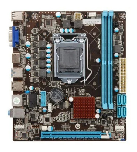 Motherboard Intel H310c Lga 1151 Hdmi Pci-e Nueva Ddr4