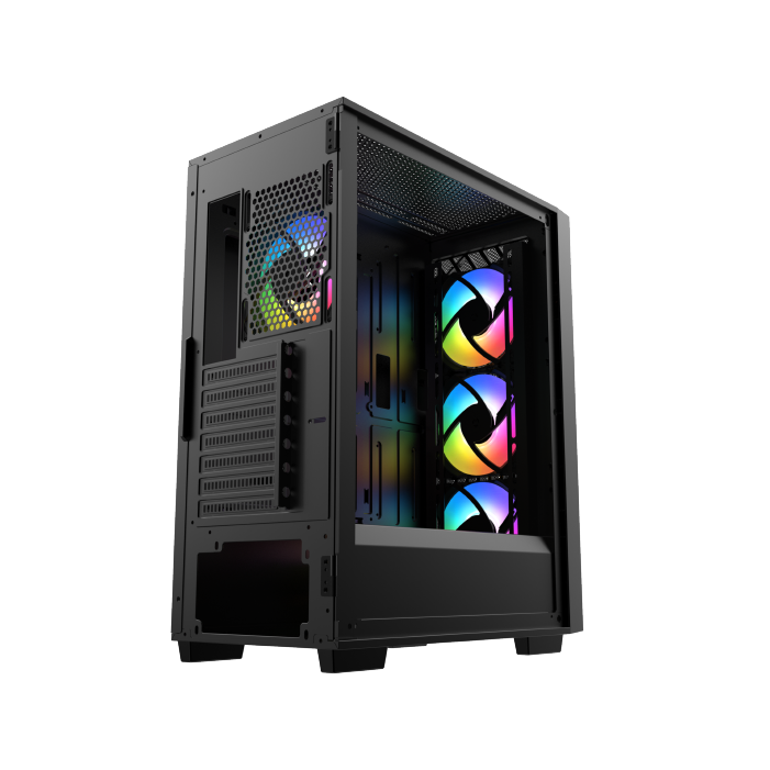 Gabinete Xigmatek LUX G – Mid Tower con RGB y Vidrio
