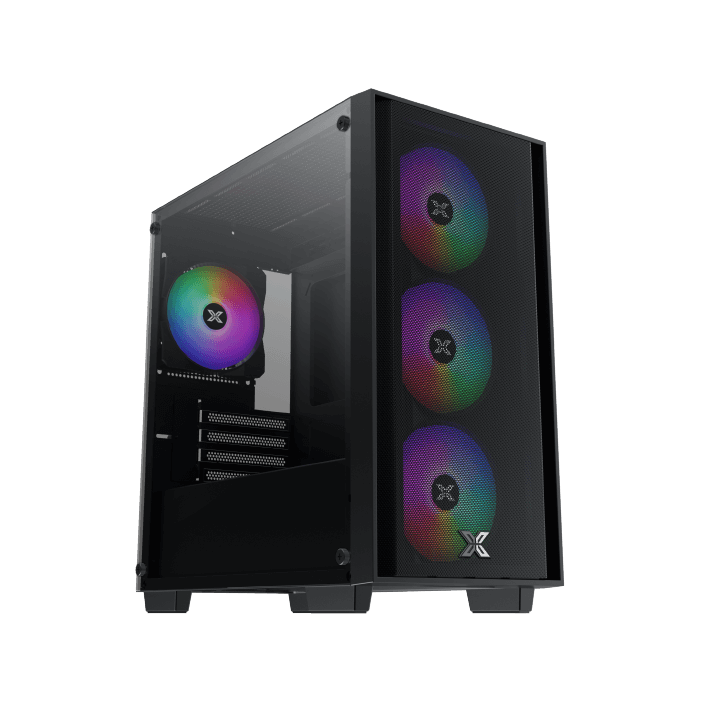 Gabinete NYX Air II: Flujo de Aire Superior y Cristal Templado