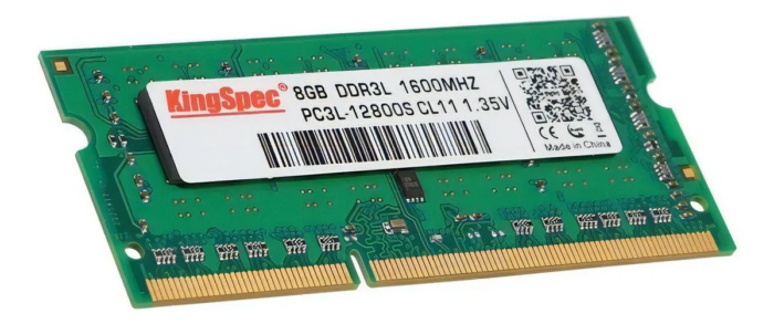 Memória DDR3L 8gb -1600mhz Para Notebook KingSpec 1,35v